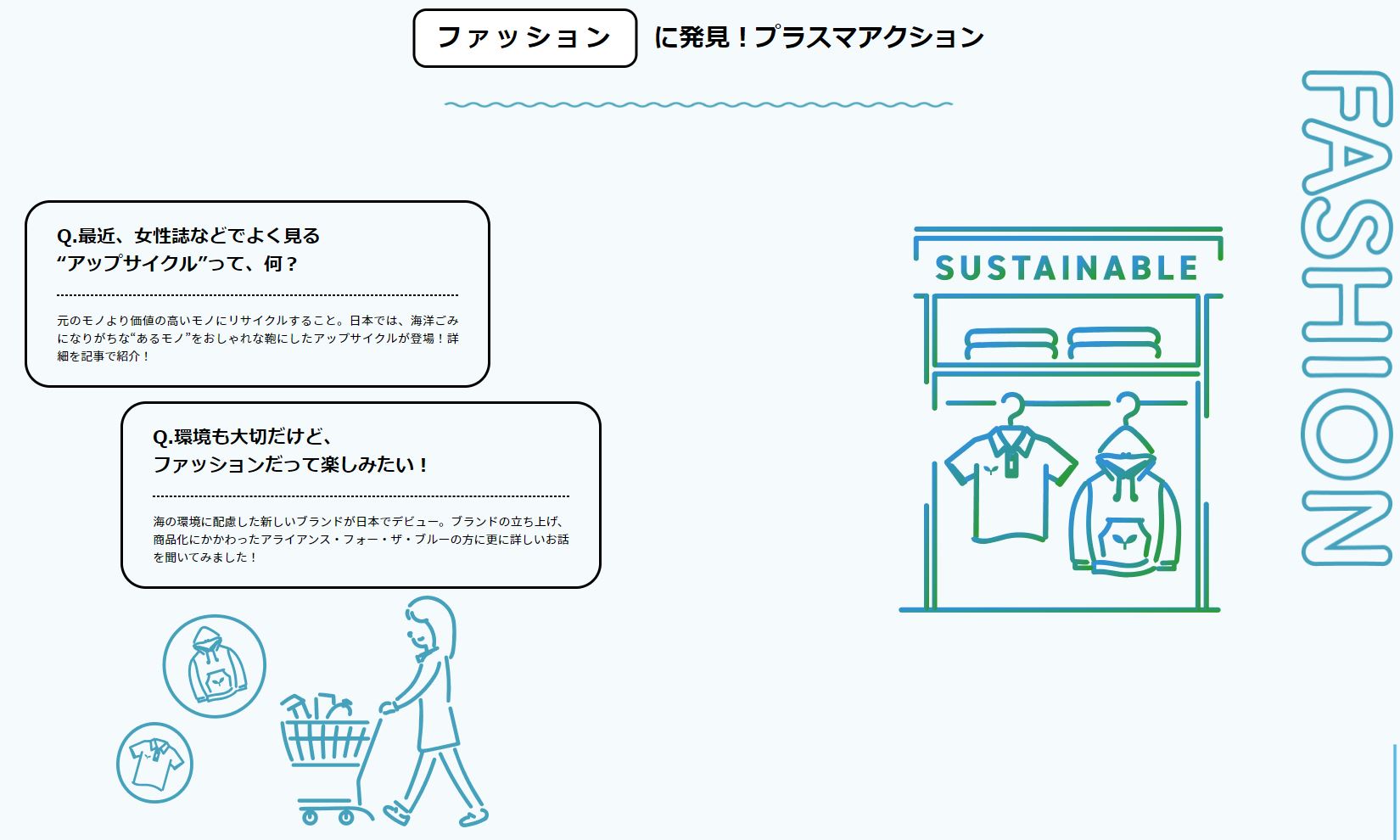 AfBの活動が環境省「プラスチックスマート」のホームページに登場